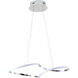 Canada LED 6 inch Chrome Flush Mount Ceiling Light